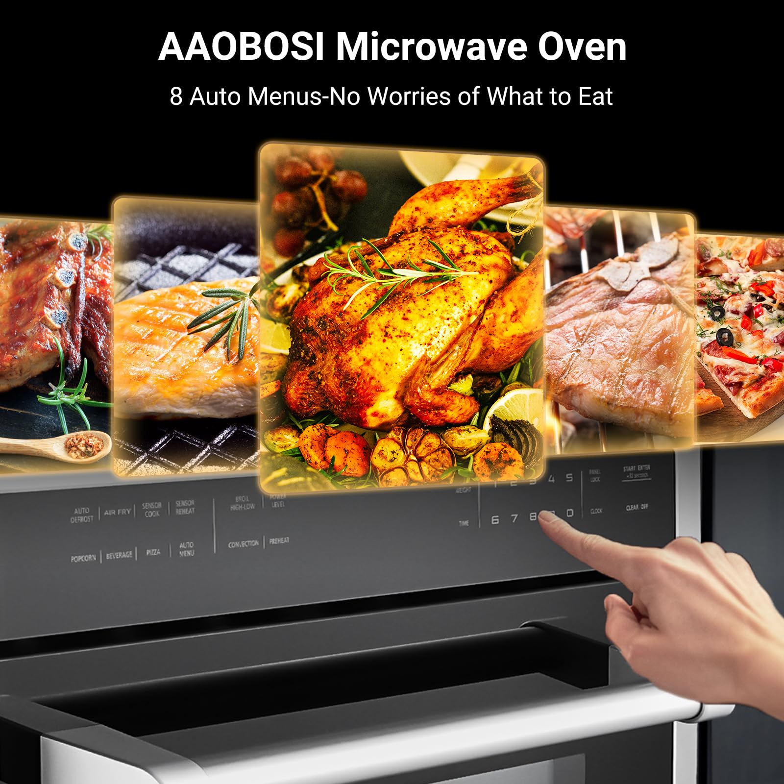 24" Built-In Microwave Convection Oven with Air Fryer