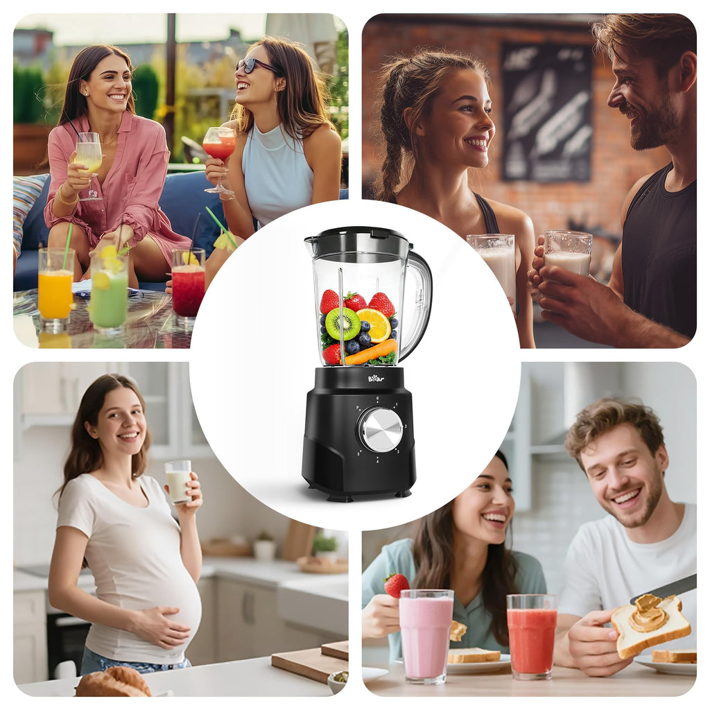 700W Smoothie Blender with 40oz Jar