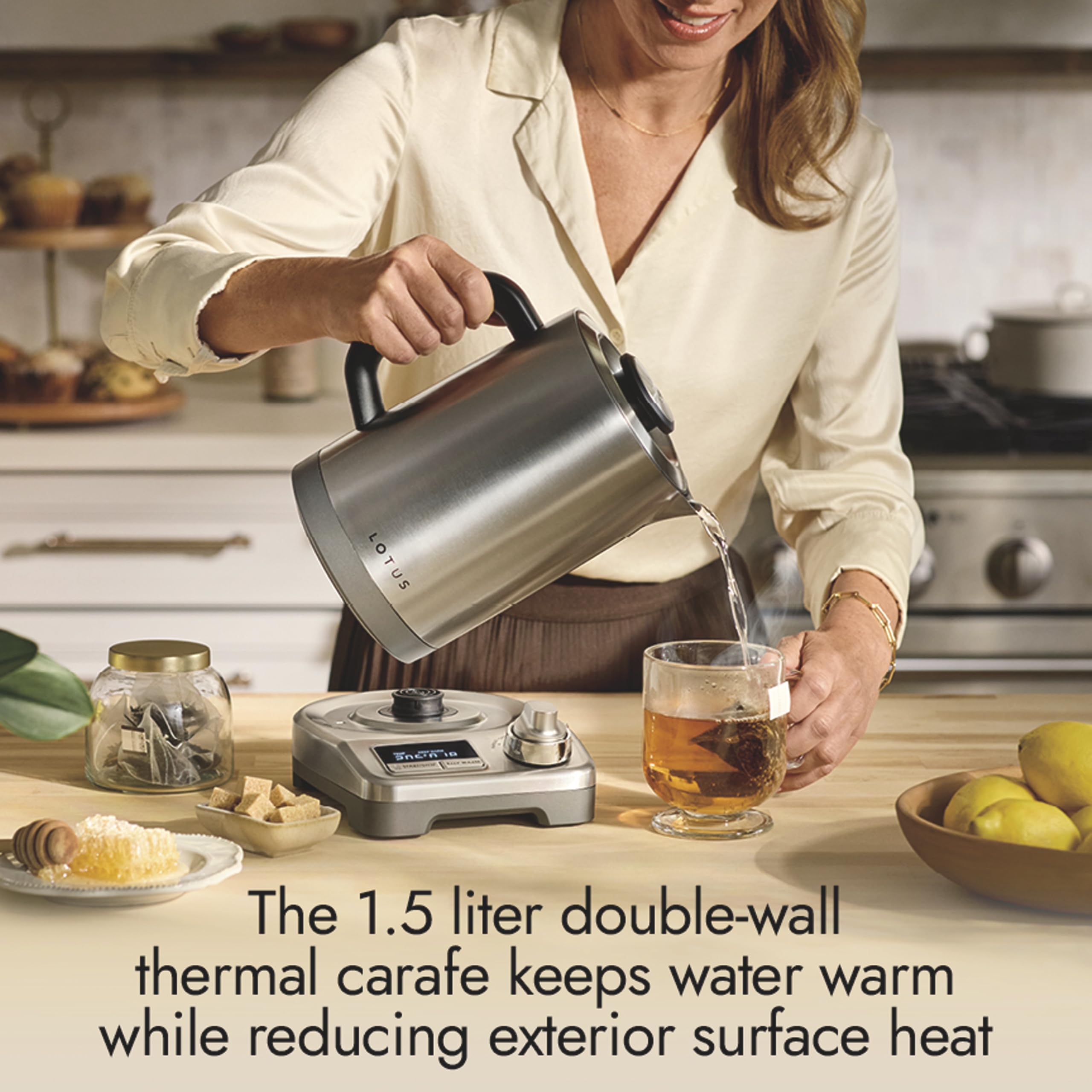 1.5L Stainless Steel Electric Kettle