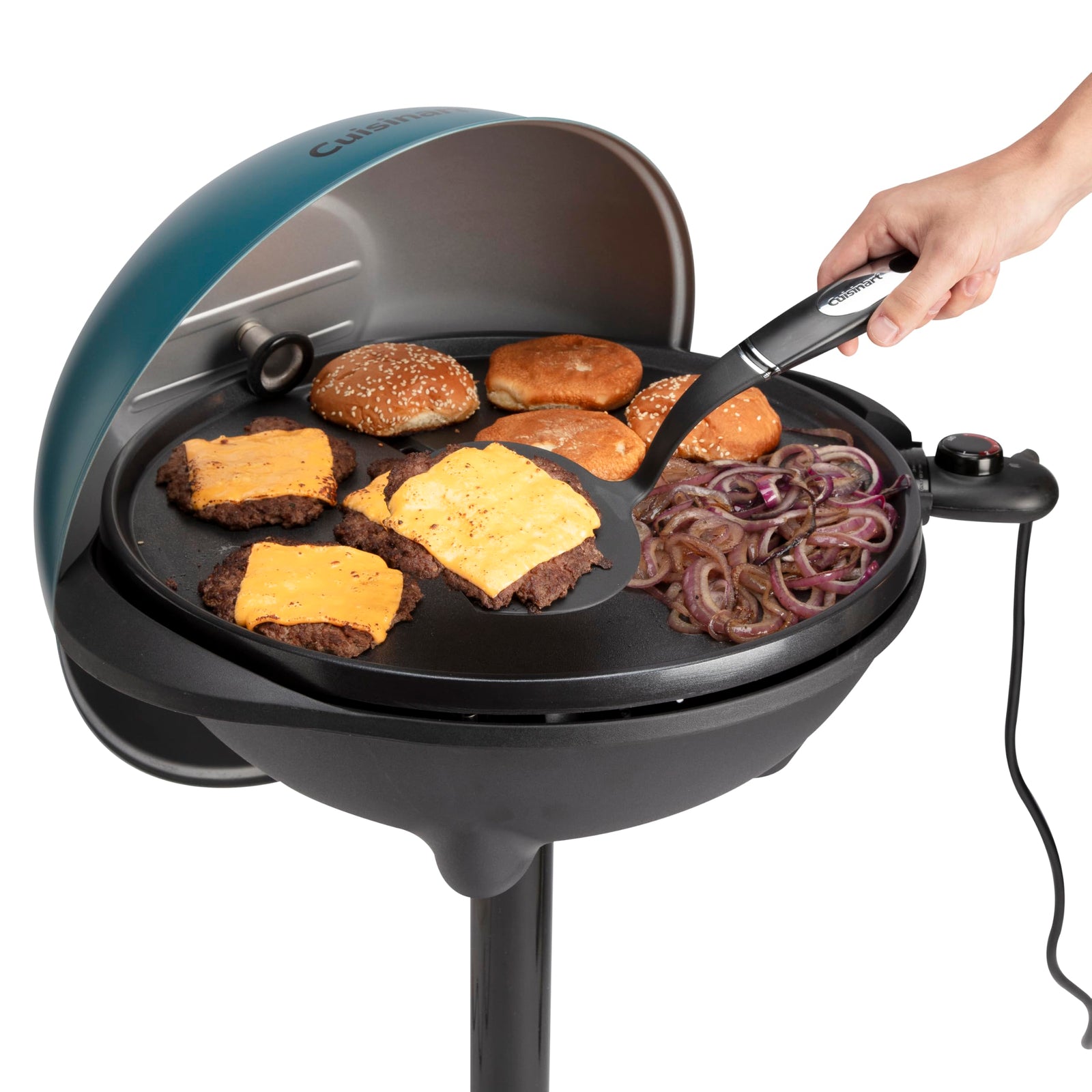 2-in-1 Portable Electric BBQ Grill