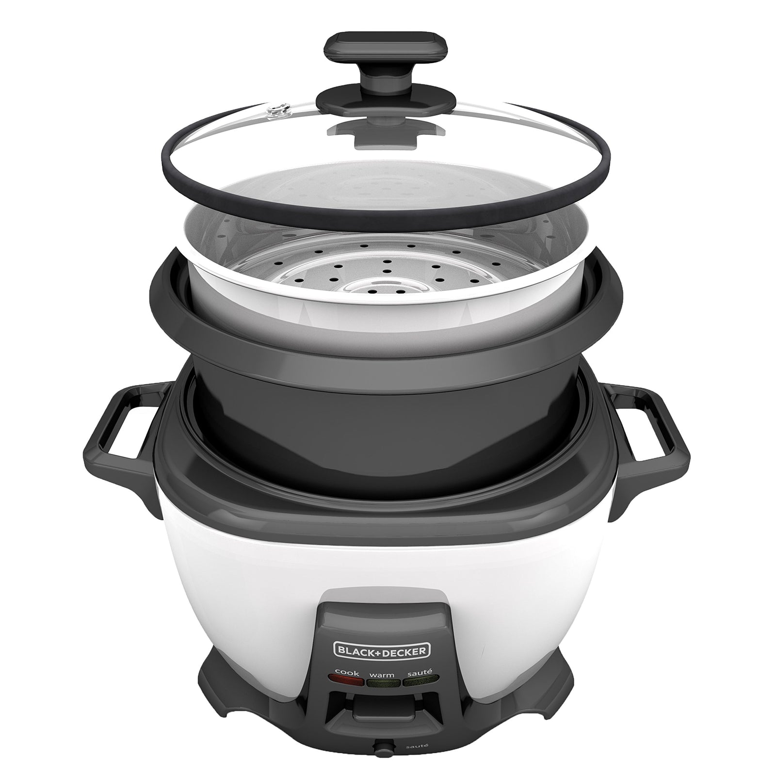 BLACK+DECKER RC503 Dry/3-Cup Cooked Rice Cooker