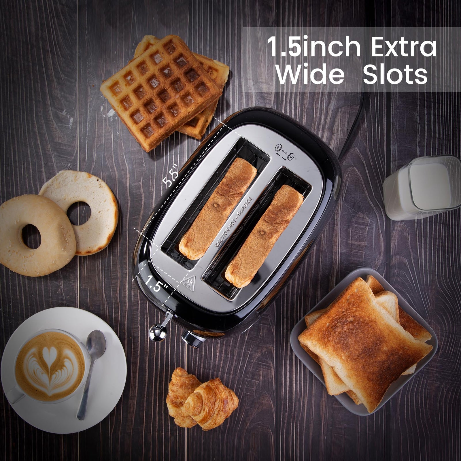 2 Slice Retro Toaster