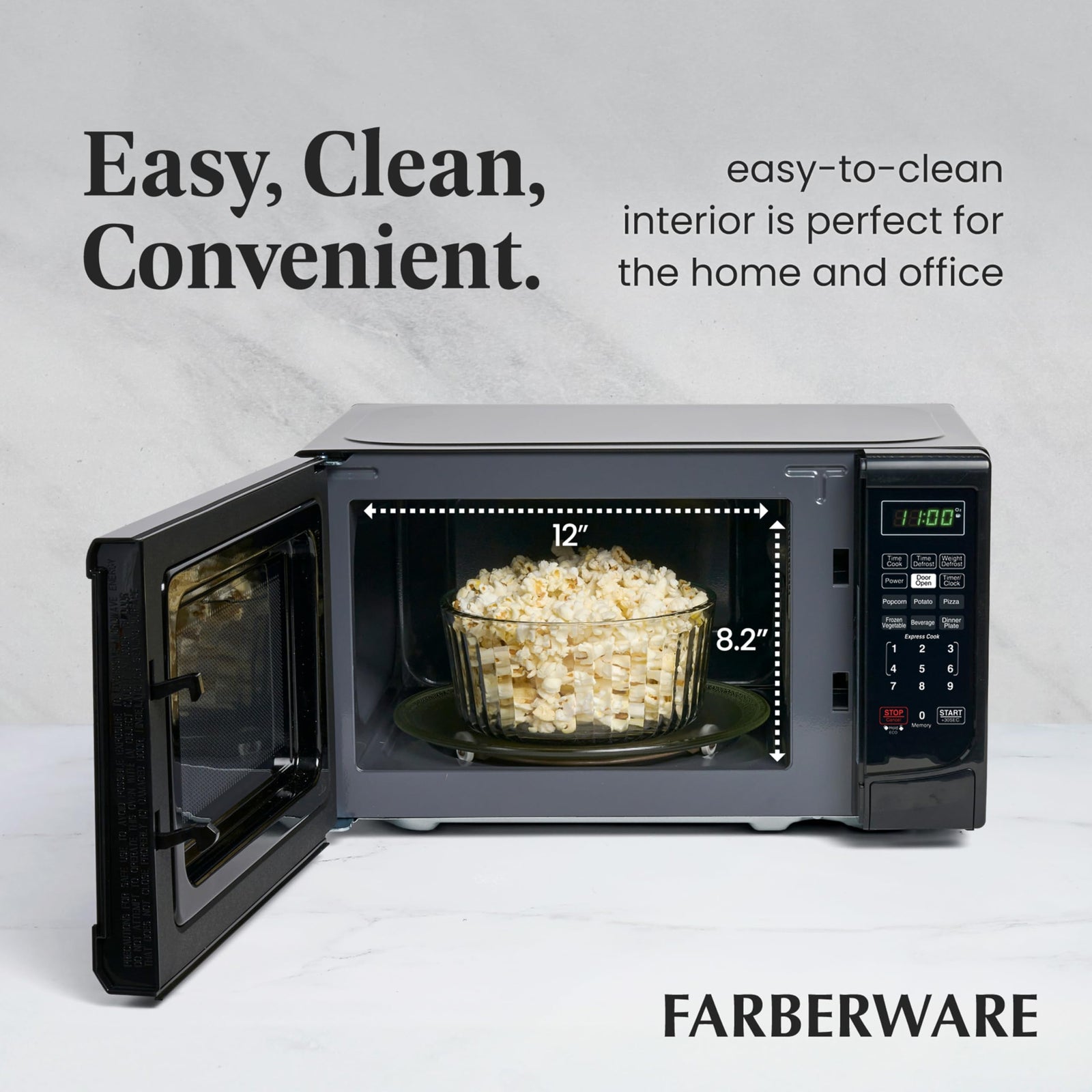 Farberware Compact Countertop Microwave Oven