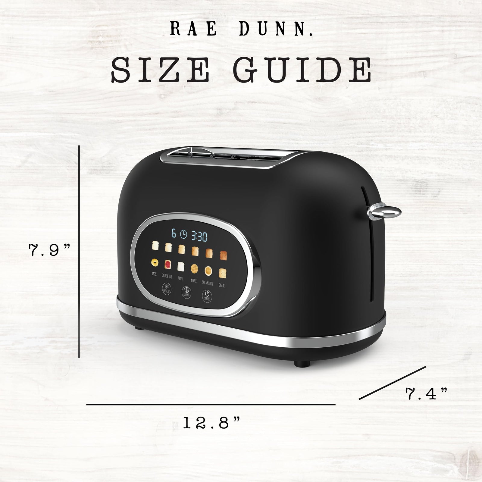 2 Slice Digital Toaster with Touchscreen