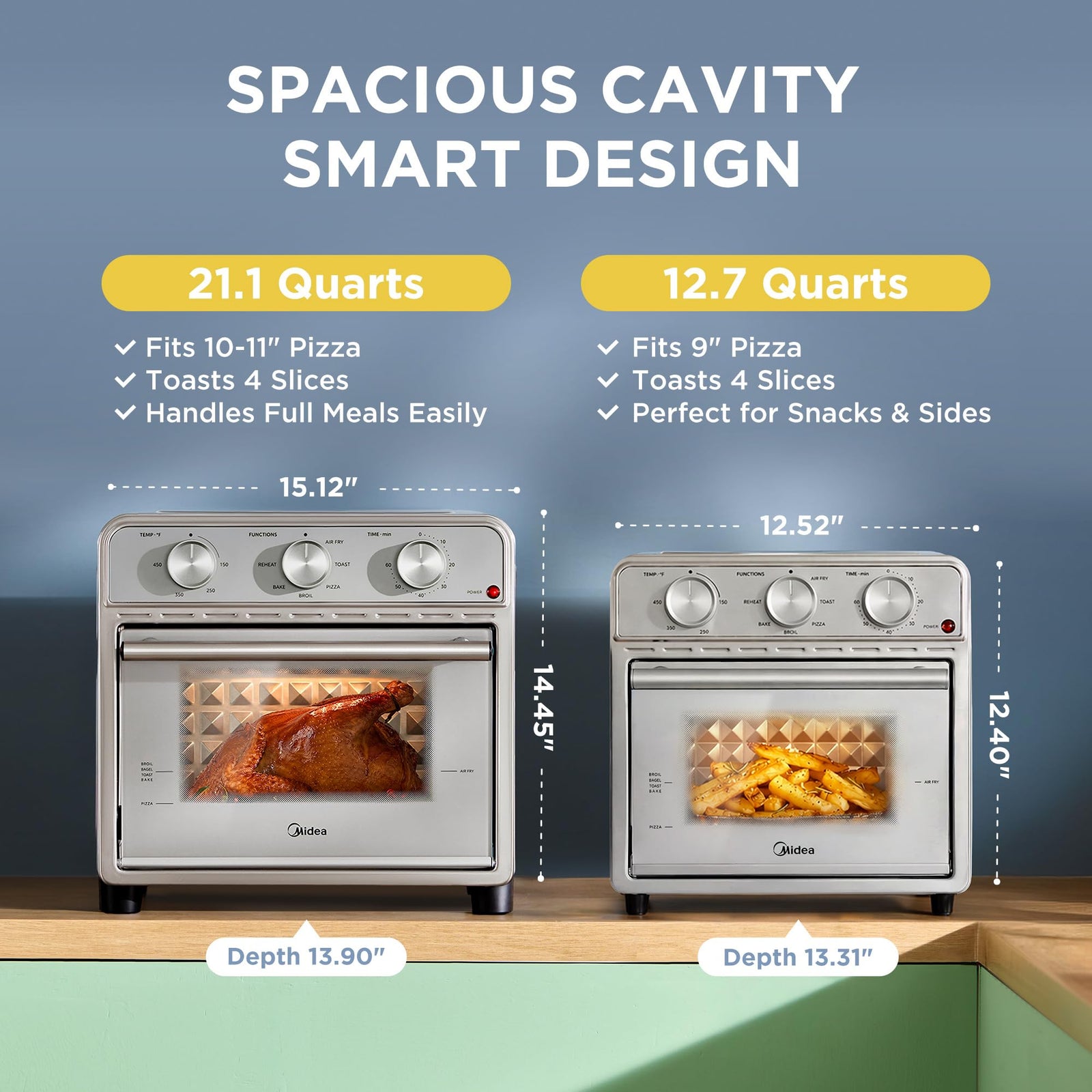 Air Fryer Toaster Oven Combo