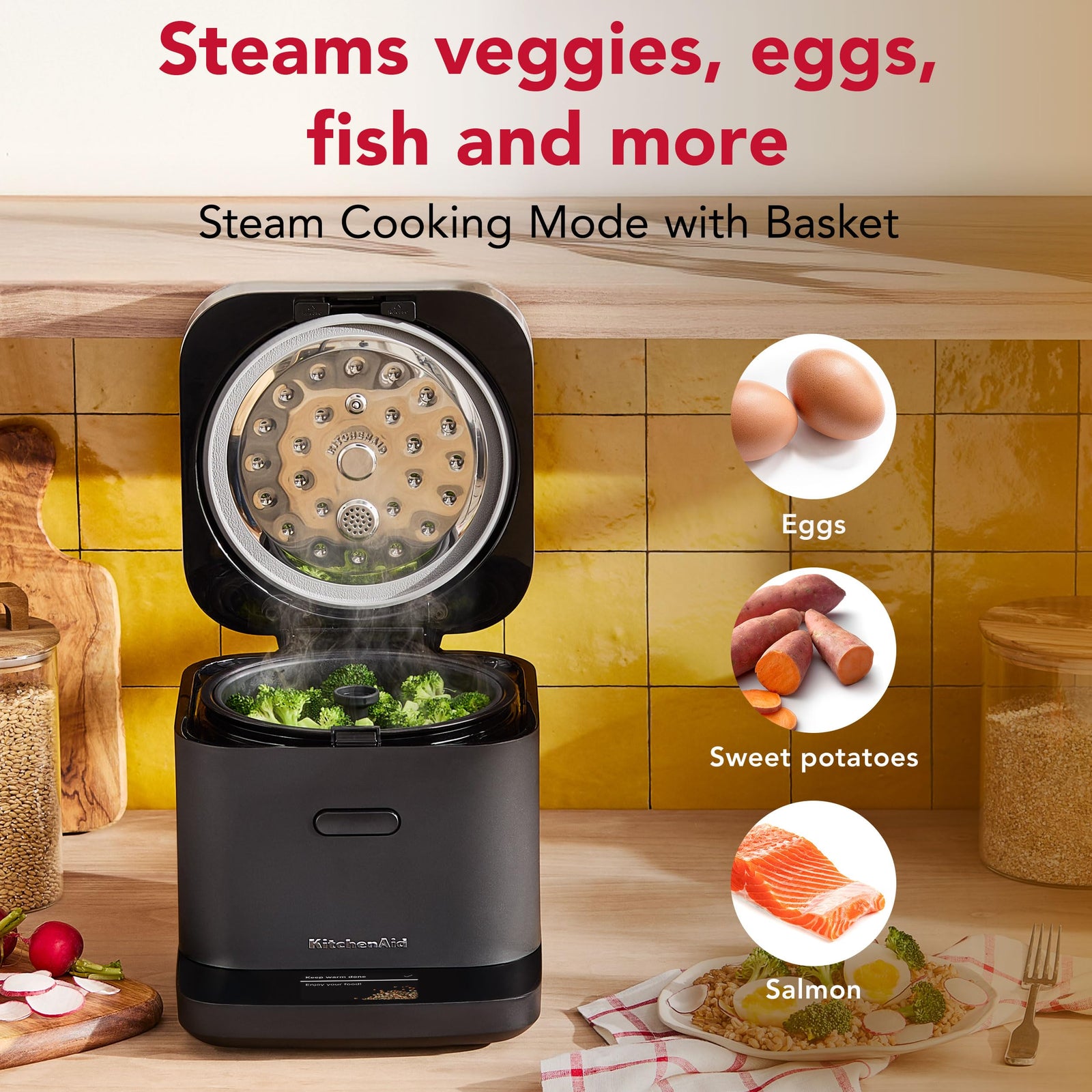 Compact Grain & Rice Cooker