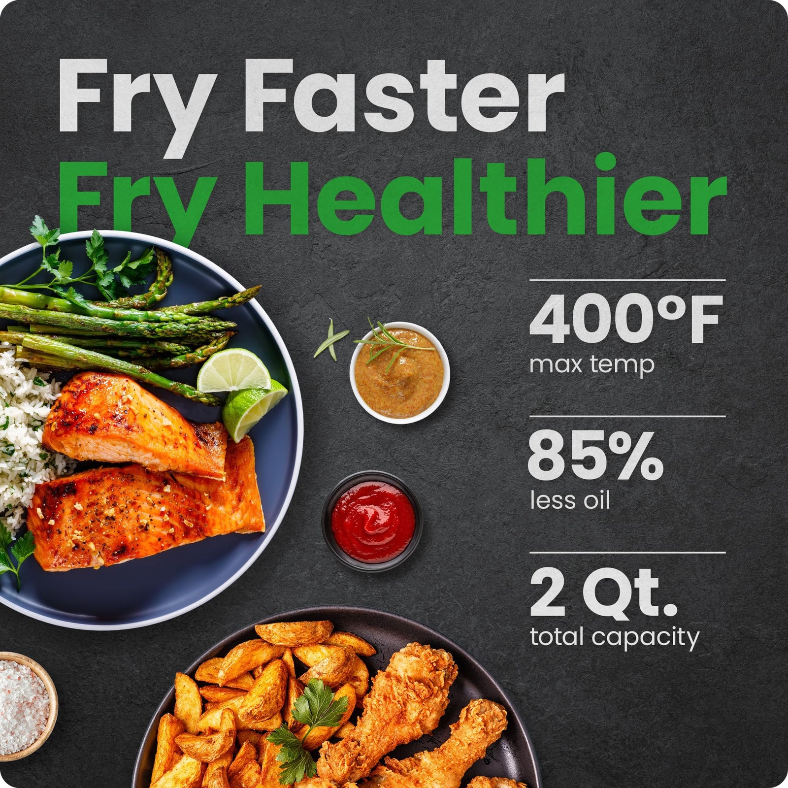 Mini Digital Air Fryer 2 Qt